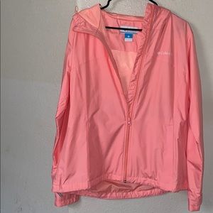 Light pink windbreaker